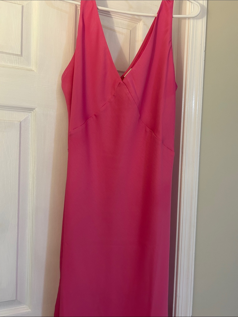 A New Day Sleeveless V-Neck Pink Women's Dress